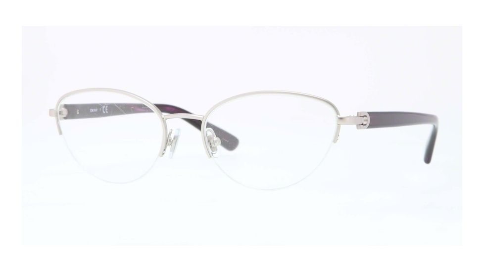 DKNY DY5644 Single Vision Prescription Eyeglasses 1029-51 - Matte Silver Frame