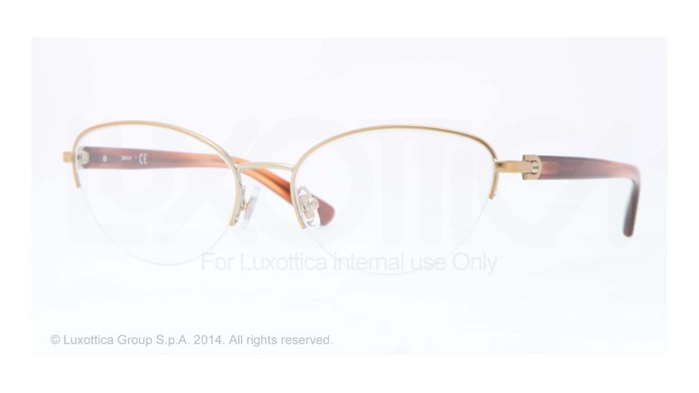DKNY DY5644 Single Vision Prescription Eyeglasses 1189-51 - Pale Gold Frame