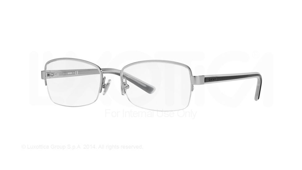 DKNY DY5645 Progressive Prescription Eyeglasses 1029-51 - Matte Silver Frame