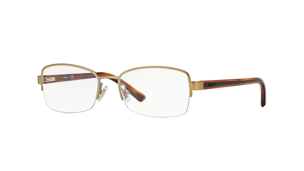 DKNY DY5645 Progressive Prescription Eyeglasses 1219-51 - Matte Gold Frame