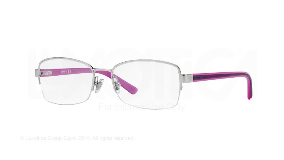 DKNY DY5645 Progressive Prescription Eyeglasses 1220-51 - Silver Frame