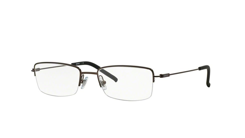DKNY DY5647 Single Vision Prescription Eyeglasses 1086-53 - Matte Brown Frame