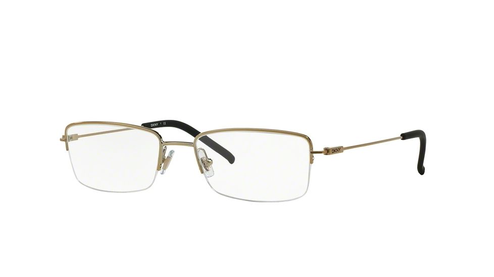 DKNY DY5647 Single Vision Prescription Eyeglasses 1189-51 - Pale Gold Frame