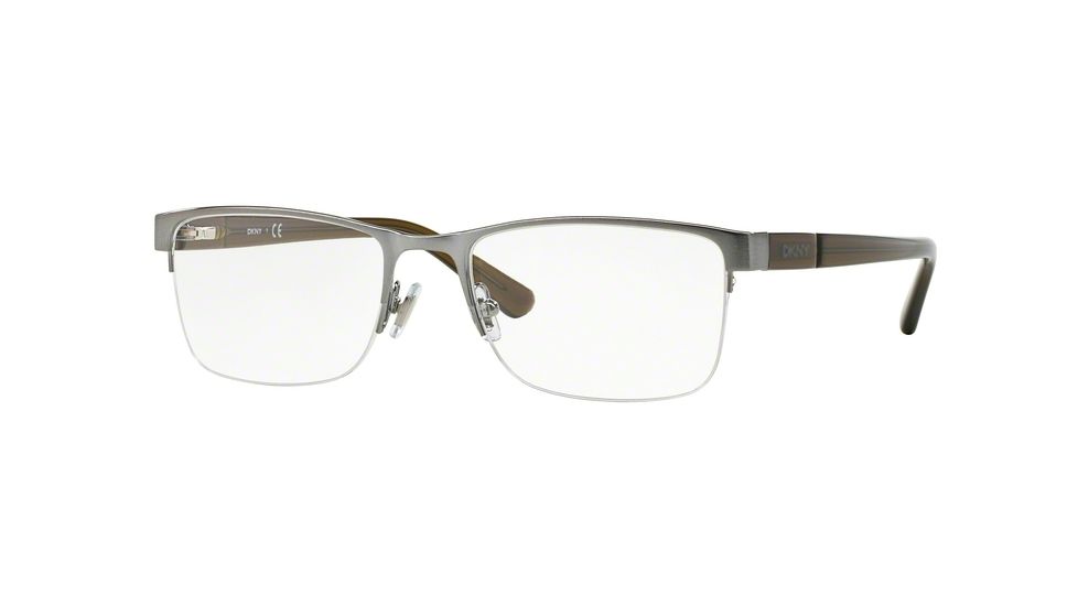 DKNY DY5648 Single Vision Prescription Eyeglasses 1011-53 - Brushed Gunmetal Frame