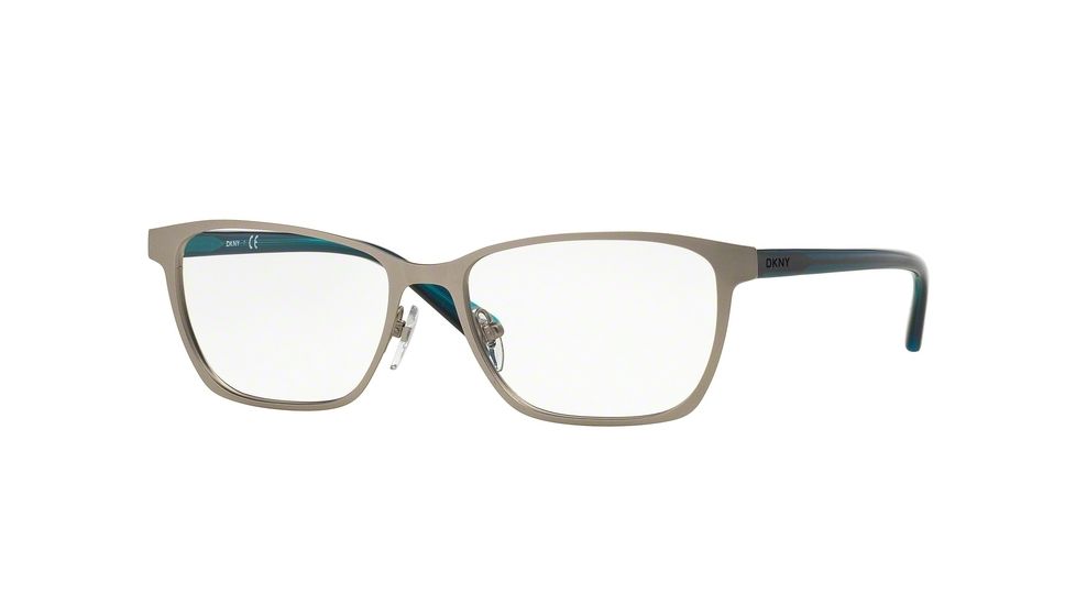 DKNY DY5650 Progressive Prescription Eyeglasses 1224-53 - Satiny Silver Frame