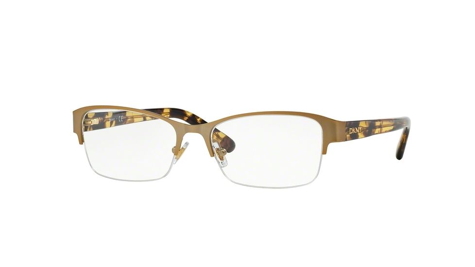DKNY DY5651 Eyeglass Frames 1223-53 - Satiny Gold Frame
