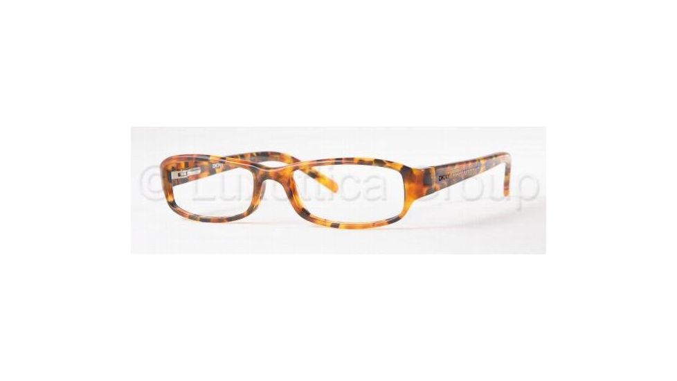DKNY Eyeglasses DY4549 with Rx Prescription Lenses 3219-4916 - Light Tortoise 