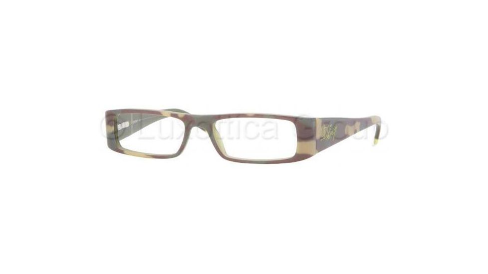 DKNY Eyeglasses DY4574 with Rx Prescription Lenses 3329-5116 - Camo Green/Green 