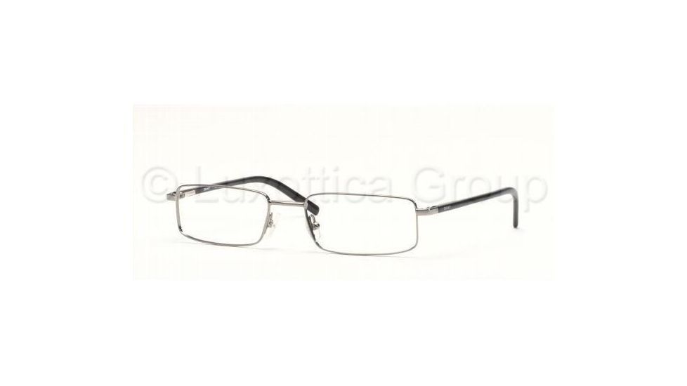 DKNY Eyeglasses DY5542 with No-Line Progressive Rx Prescription Lenses 1003-5217 - Gunmetal 