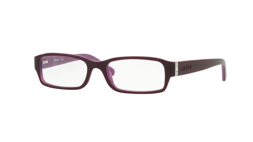 DKNY Eyeglasses DY4585B with Rx Prescription Lenses 3706-50 - Burgundy Violet Frame