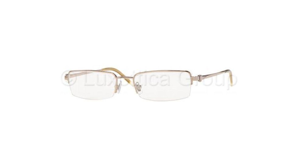 DKNY Eyeglasses DY5562 with Rx Prescription Lenses 1106-5218 - Light Brown 