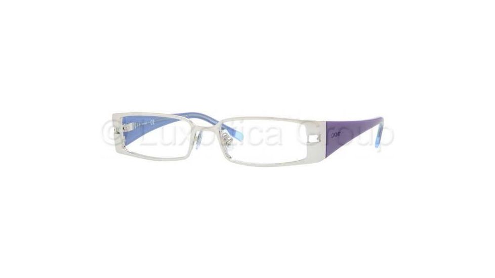 DKNY Eyeglasses DY5598 with No-Line Progressive Rx Prescription Lenses 1002-5116 - Silver 