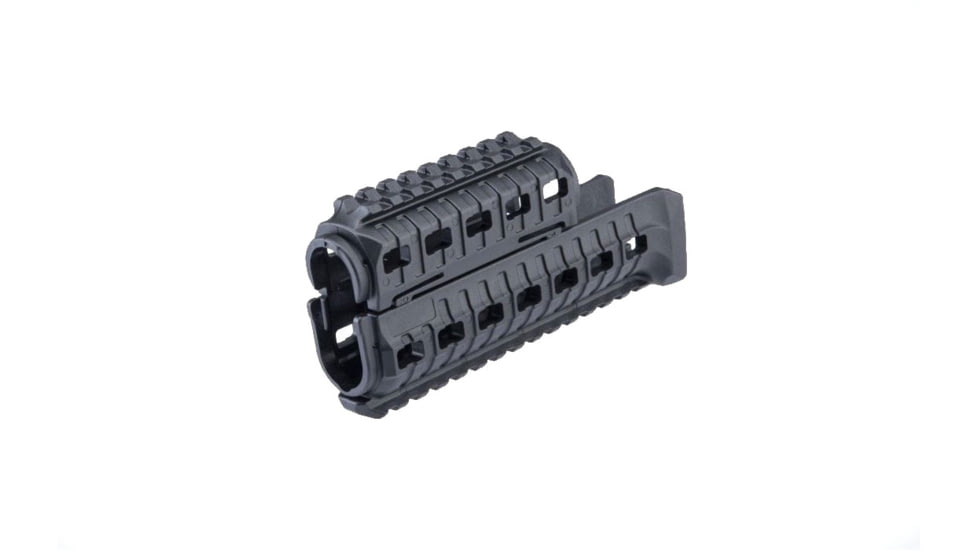 DLG Tactical AK 47/74 Handguard w/Top/Bottom Picatinny Rail, Black, DLG099B