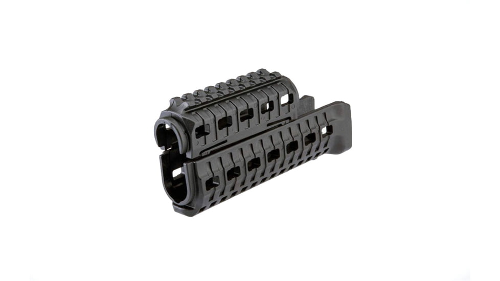 DLG Tactical AK 47/74 Handguard w/Top M-Lok/ Picatinny Rail, Black, DLG133B