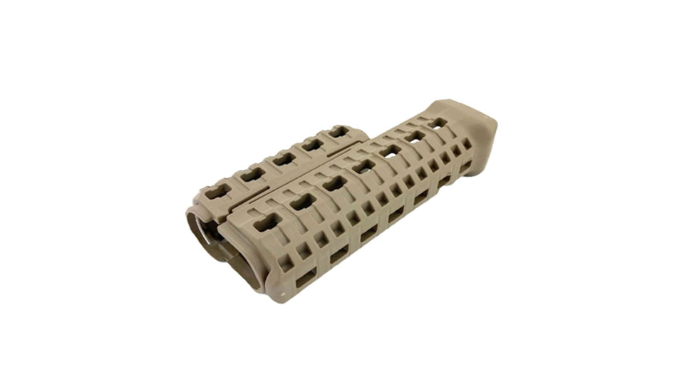 DLG Tactical AK 47/74 Handguard w/Top M-Lok/ Picatinny Rail, Tan, DLG133T