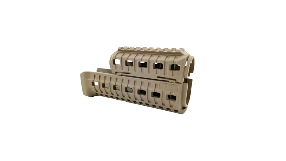 DLG Tactical AK 47/74 Handguard w/Top M-Lok/ Picatinny Rail, Tan, DLG133T
