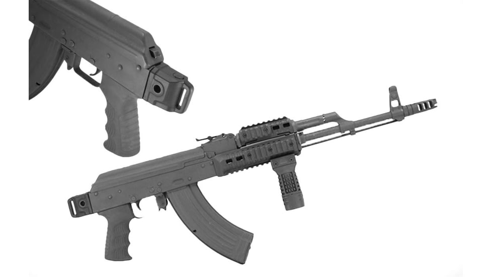 DLG Tactical AK 47/74 Short Carry Cap, Black, DLG149B