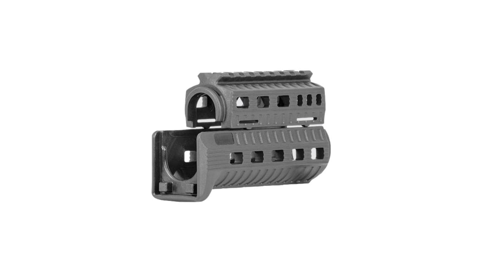 DLG Tactical AK 74-SU Krinkoff Handguard w/Top/Bottom M-Lok/Picatinny Rail, Black, DLG122B