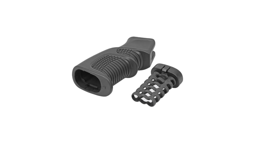 DLG Tactical AR Ergonomic Grip Hard Shell, Black, DLG090B