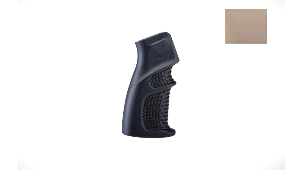 DLG Tactical AR Ergonomic Grip Hard Shell, Tan, DLG090T