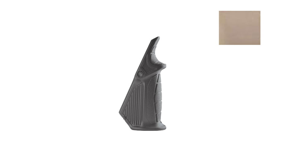 DLG Tactical Ergonomic Pointing Foregrip, Tan, DLG049T