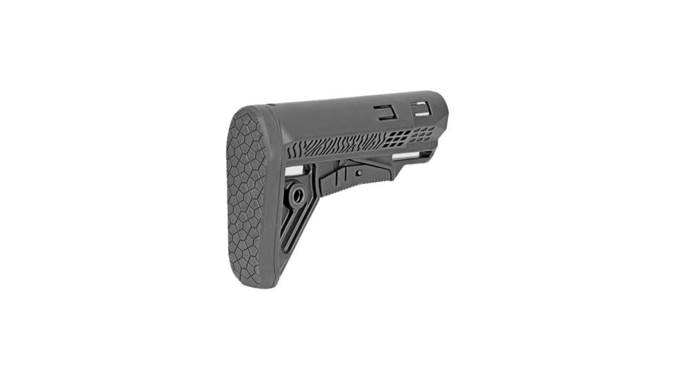 DLG Tactical FPT Stock Commercial Spec Buttstock, Black, DLG054B