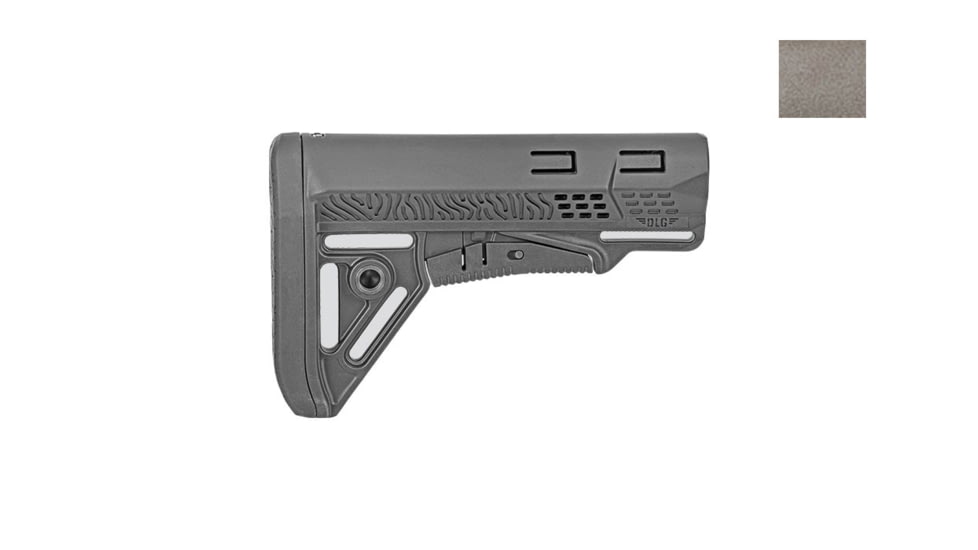 DLG Tactical FPT Stock Commercial Spec Buttstock, Green, DLG054G