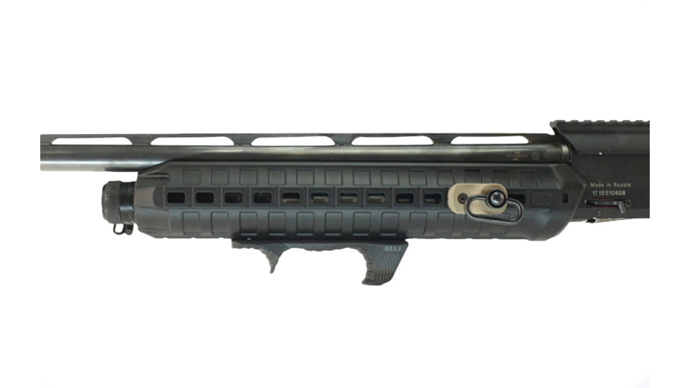 DLG Tactical M-Lok Handstop w/QD Hard Base, Black, DLG169B