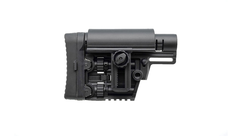 DLG Tactical Modular Precision Buttstock, Black, DLG011B
