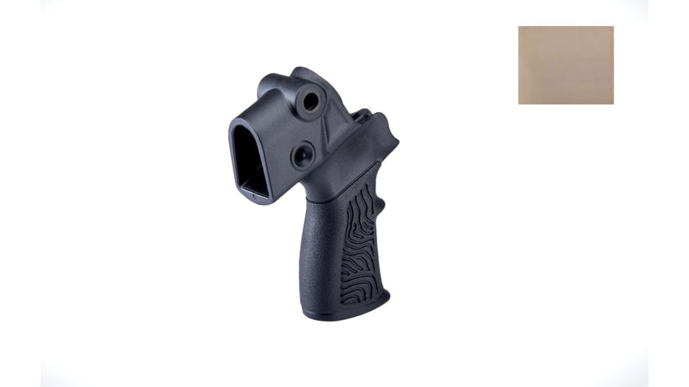 DLG Tactical Mossberg 500/590 Grip Adapter, Tan, DLG118T
