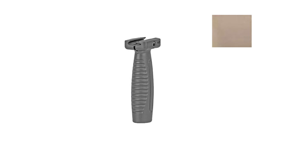 DLG Tactical Screw-On Foregrip, Tan, DLG069T
