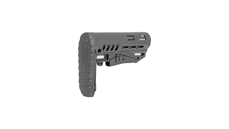 DLG Tactical TBS Compact Burrstock, Mil Spec, Black, DLG130B
