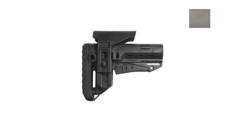 DLG Tactical TBS Compact Buttstock w/ CCP 56/50 Commercial Spec, Green, DLG055/042G
