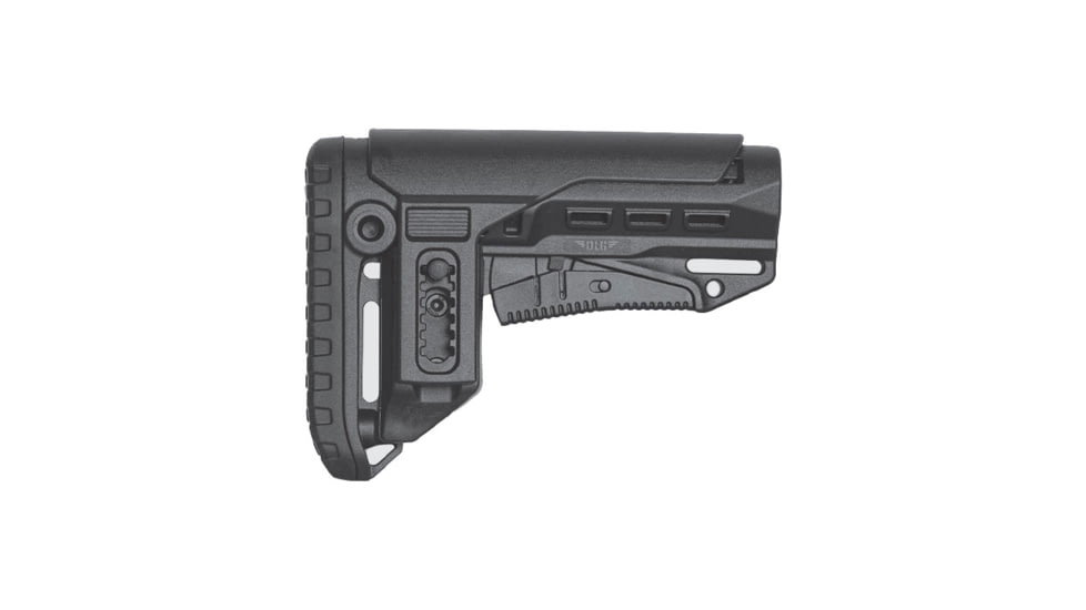 DLG Tactical TBS Compact Buttstock w/ CCP Mil Spec, Black, DLG130/052B