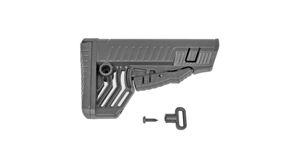 DLG Tactical TBS Select Commercial Spec Buttstock, Black, DLG085B
