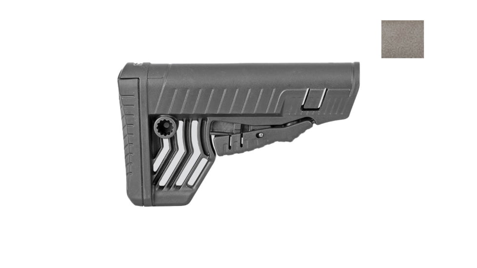 DLG Tactical TBS Select Commercial Spec Buttstock, Green, DLG085G