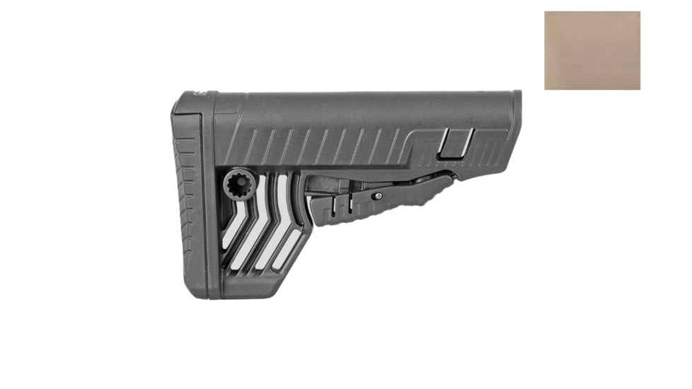 DLG Tactical TBS Select Commercial Spec Buttstock, Tan, DLG085T