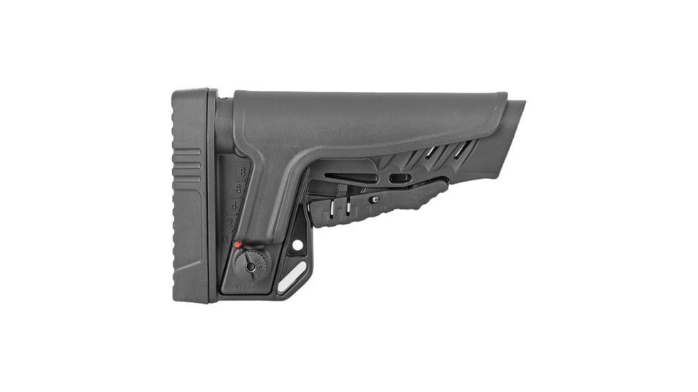 DLG Tactical TBS Shock Buttstock w/ CCP Commercial Spec, Black, DLG056/051B
