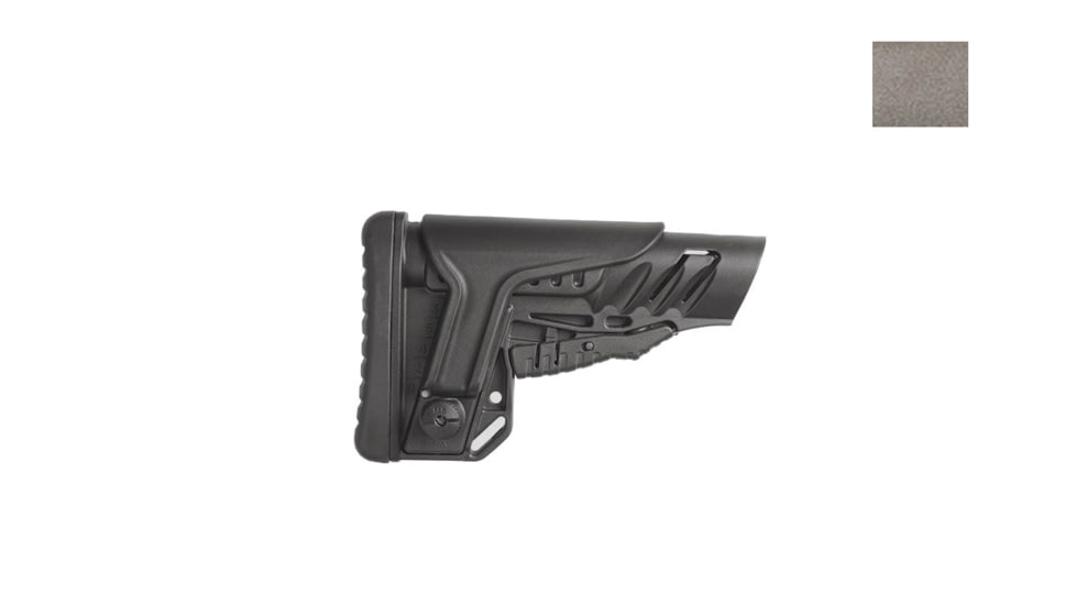 DLG Tactical TBS Shock Buttstock w/ CCP Commercial Spec, Green, DLG056/050G