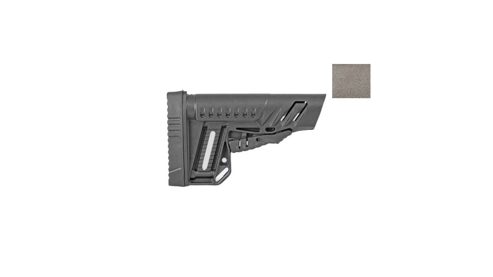 DLG Tactical TBS Shock Commercial Spec Buttstock, Green, DLG056G