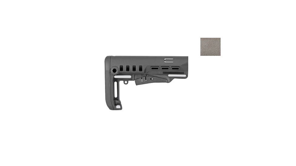 DLG Tactical TBS Tactical Buttstock, Mil Spec, Green, DLG087G