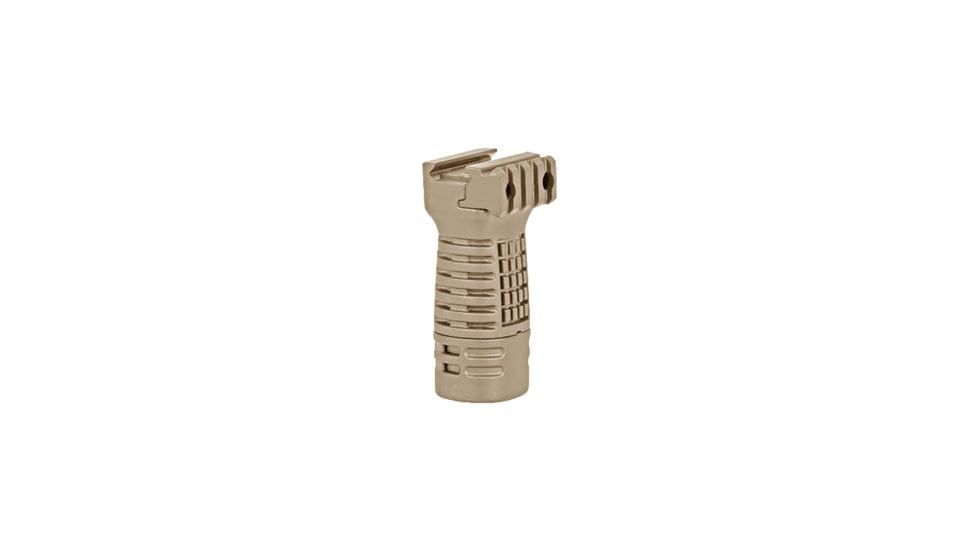 DLG Tactical Vertical Mid Length Grip, Tan, DLG116T
