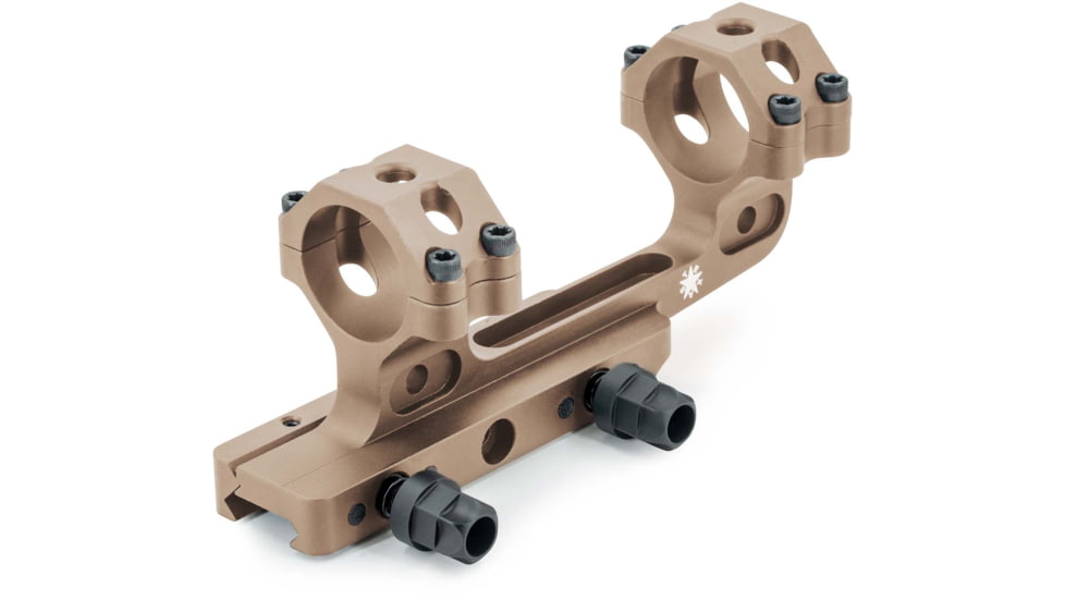 DLOC Precision Cantilever Scope Mount, 30mm, 1.63 in Height, Tan, DLOC-C130-1630-T