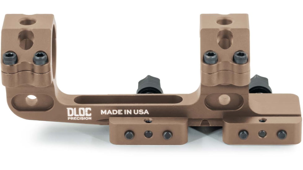 DLOC Precision Cantilever Scope Mount, 30mm, 1.63 in Height, Tan, DLOC-C130-1630-T