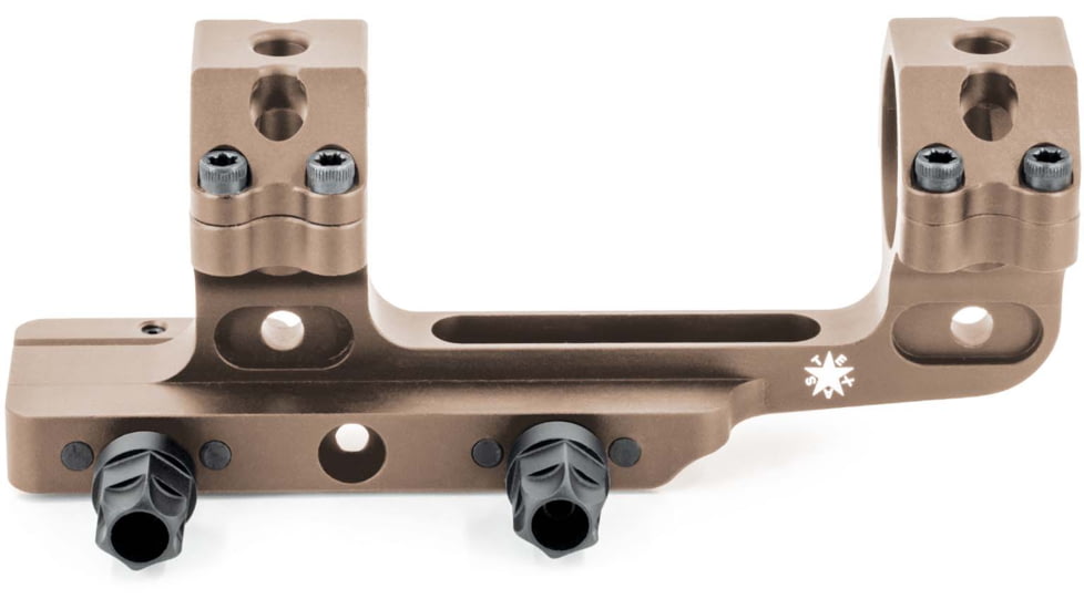 DLOC Precision Cantilever Scope Mount, 30mm, 1.63 in Height, Tan, DLOC-C130-1630-T