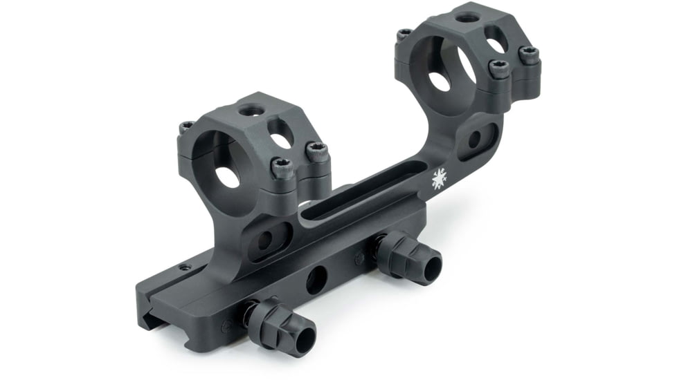 DLOC Precision Cantilever Scope Mount, 30mm, 1.63 in Height, Black, DLOC-C130-1630-B