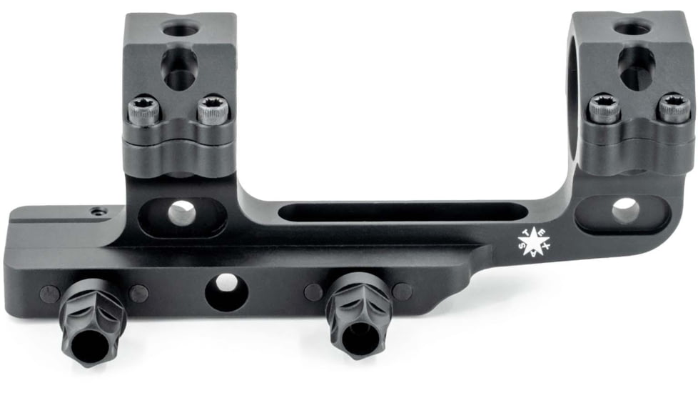 DLOC Precision Cantilever Scope Mount, 30mm, 1.63 in Height, Black, DLOC-C130-1630-B