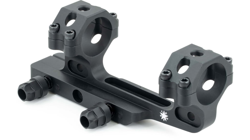 DLOC Precision Cantilever Scope Mount, 30mm, 1.63 in Height, Black, DLOC-C130-1630-B