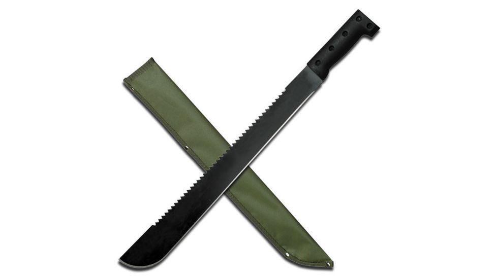 DMA Inc 22 3/4in. Serrated machete C 4114BS