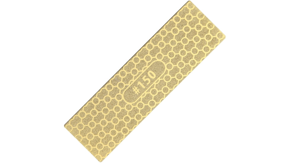 DMD Sharpeners Double Sided Diamond Sharpener, Double Sided Diamond Sharpener, 4in Overall, Ski Plate Correction Stone, Two-Sided, #150 And #600, LX 1525SF/M